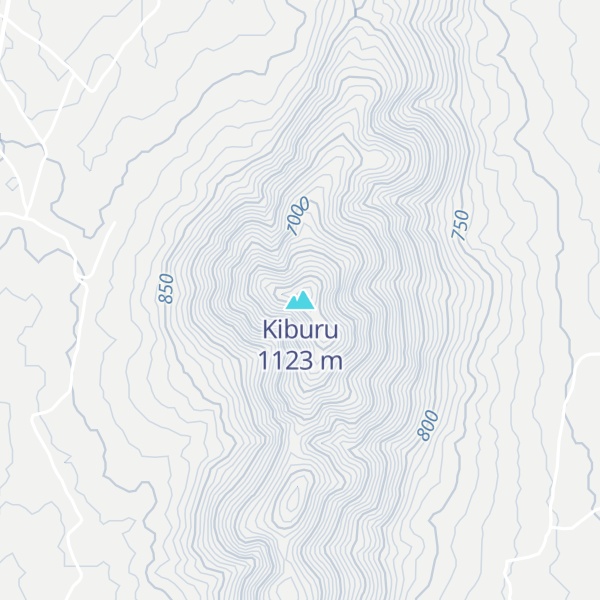 Map of Kiburu