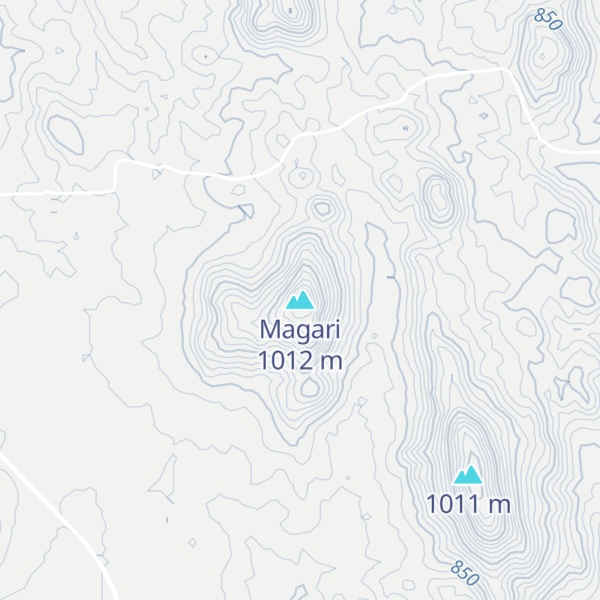 Map of Magari