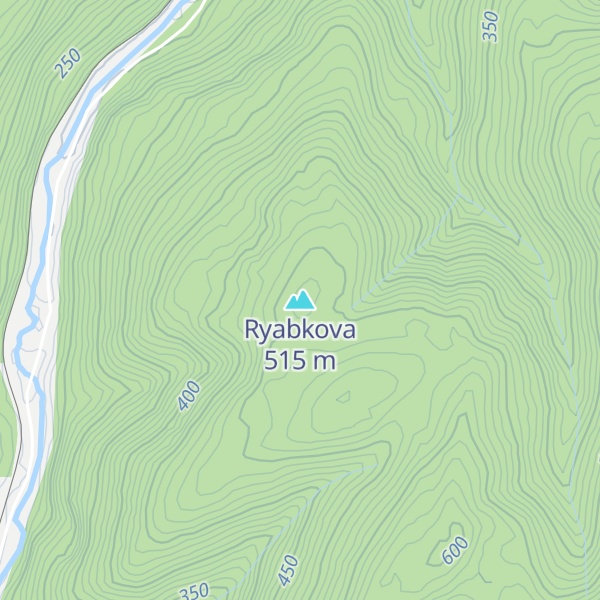 Map of Ryabkova