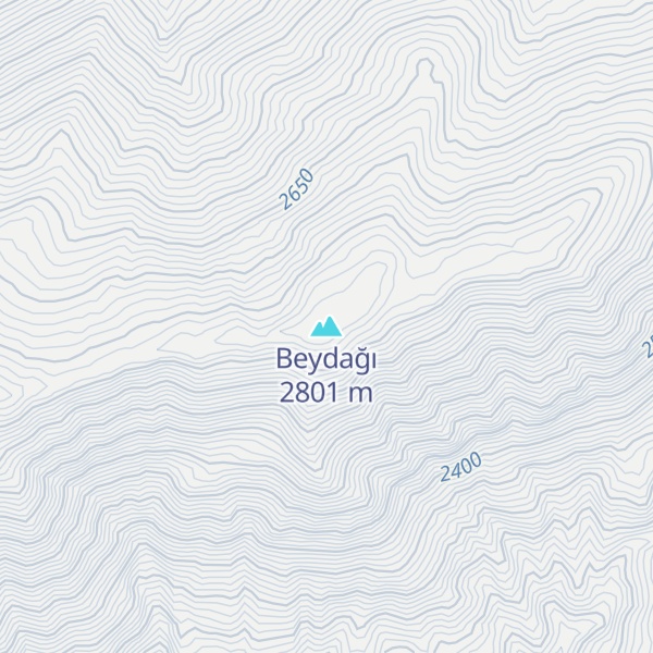 Map of Beydağı