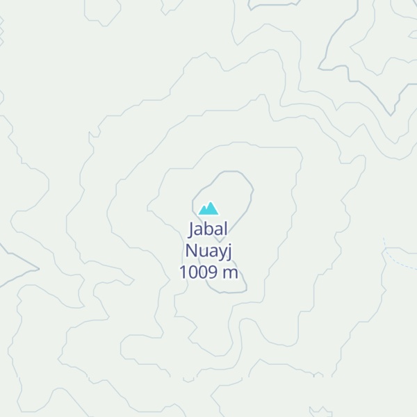 Map of Jabal Nuayj