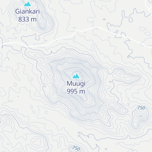 Map of Muugi