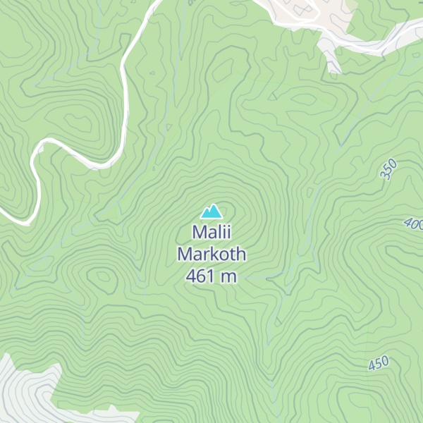 Map of Malii Markoth
