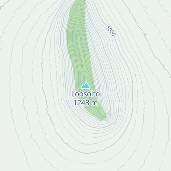 Map of Loosoito