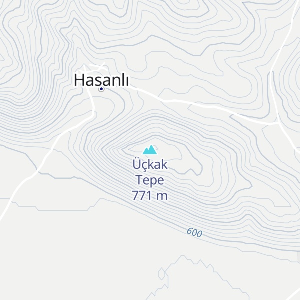 Map of Üçkak Tepe