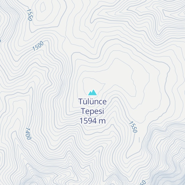Map of Tülünce Tepesi