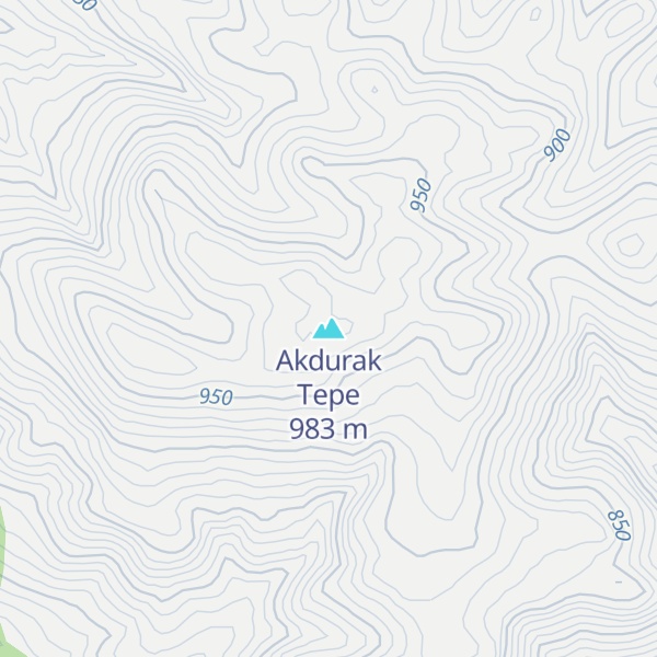 Map of Akdurak Tepe
