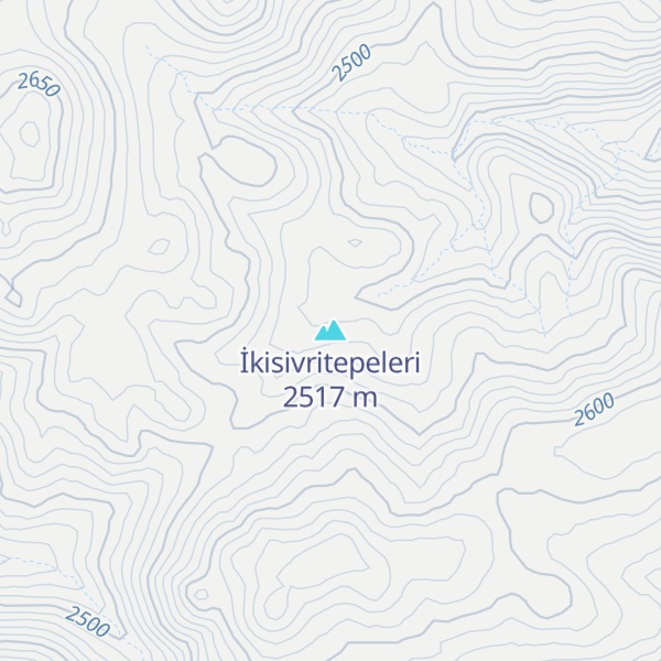 Map of İkisivritepeleri