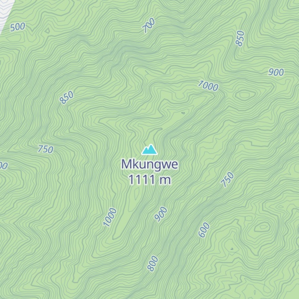 Map of Mkungwe