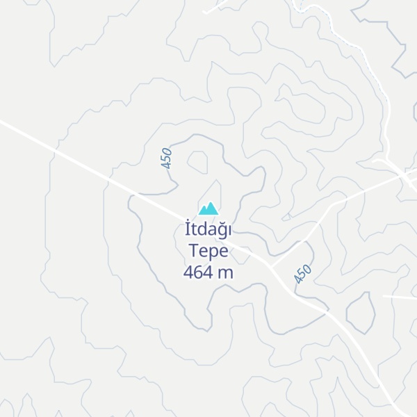 Map of İtdağı Tepe