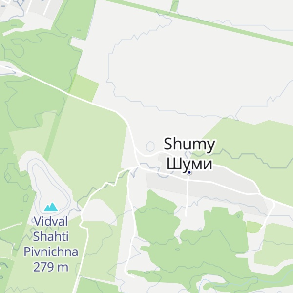 Map of Terikon Shahti Vostochna