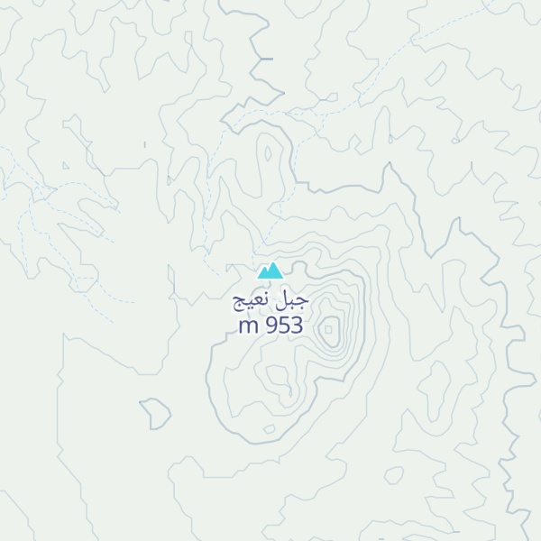 Map of جبل نعيج