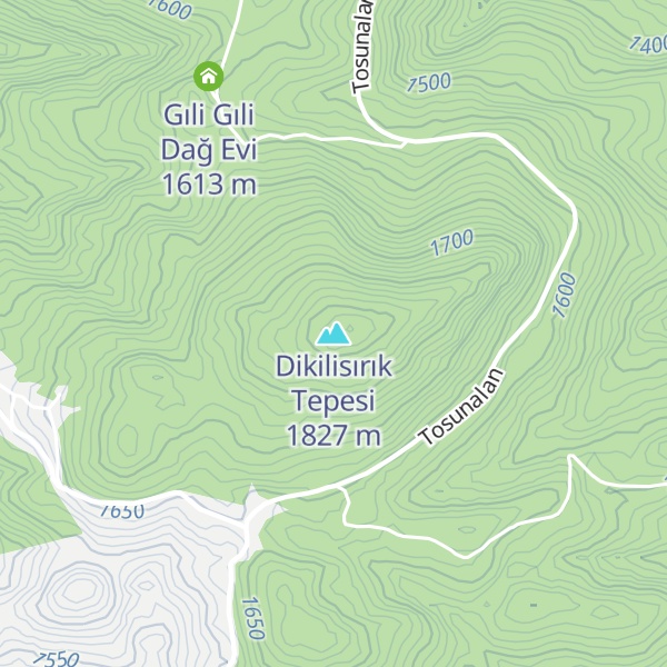 Map of Dikilisırık Tepesi