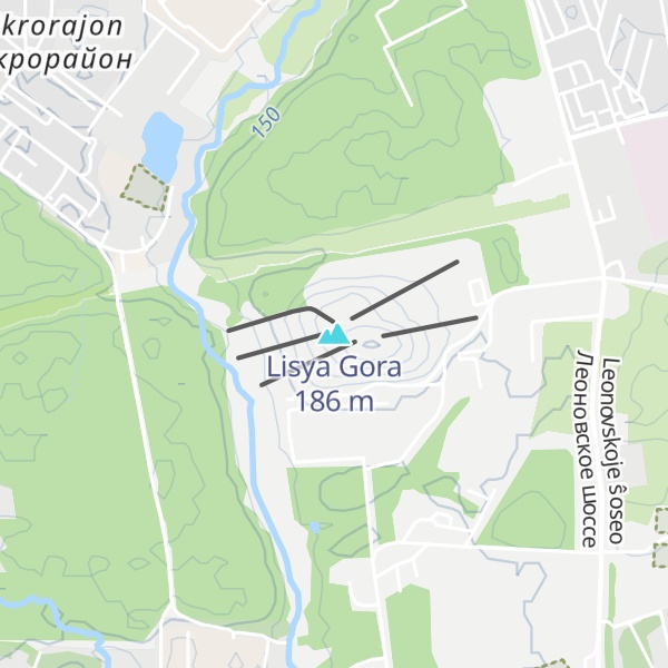 Map of Lisya Gora