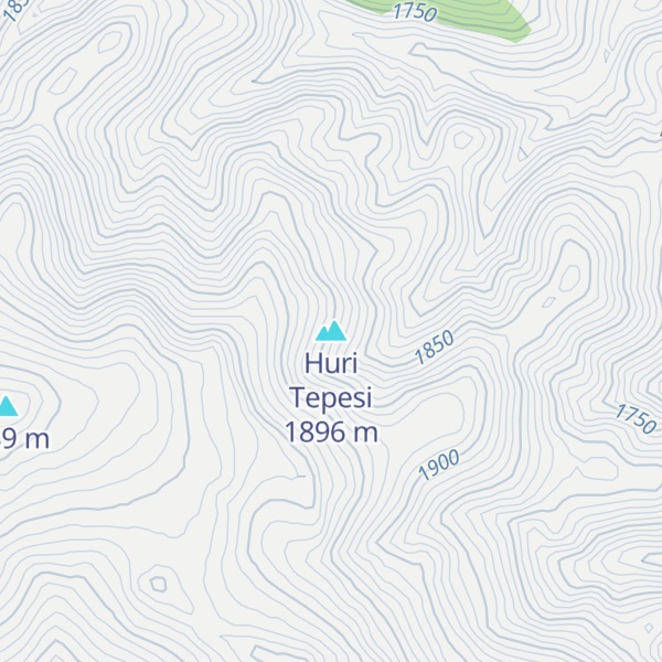 Map of Huri Tepesi