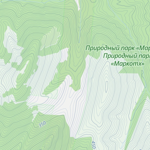 Map of Izbushka Babi Yagi (Zakrito)