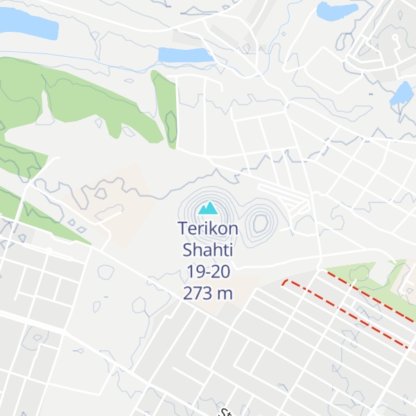 Map of Terikon Shahti 19-20