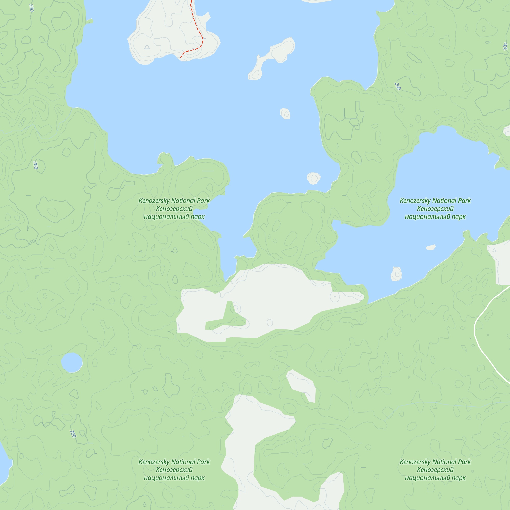 Izba Shekalova map
