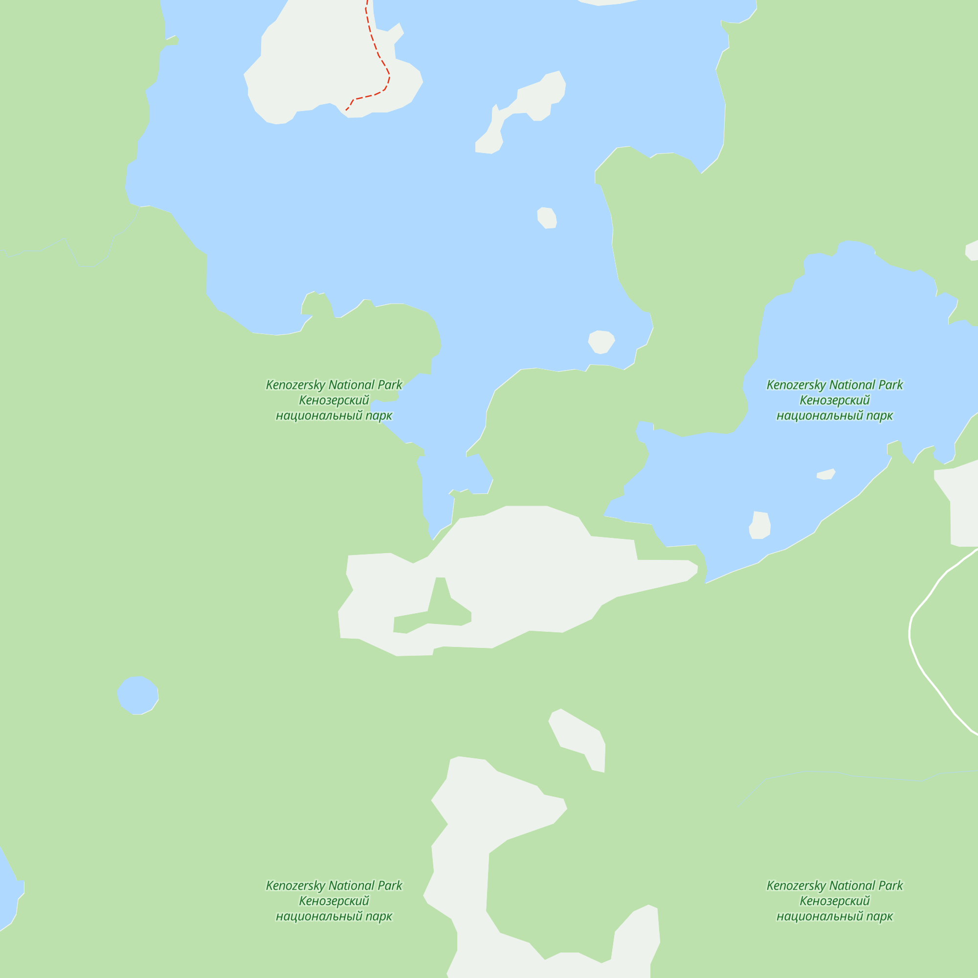 Izba Shekalova map