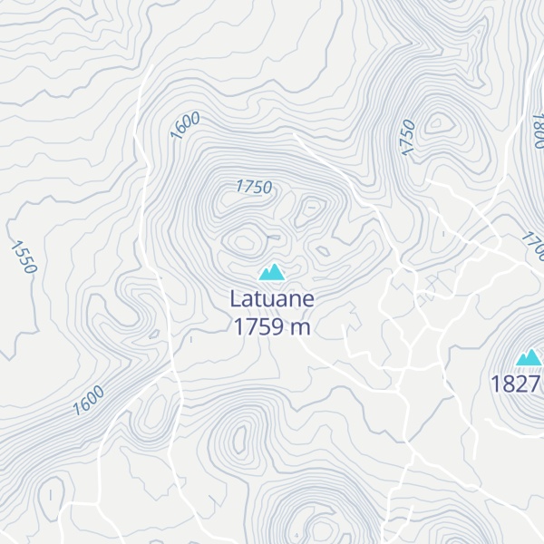 Map of Latuane
