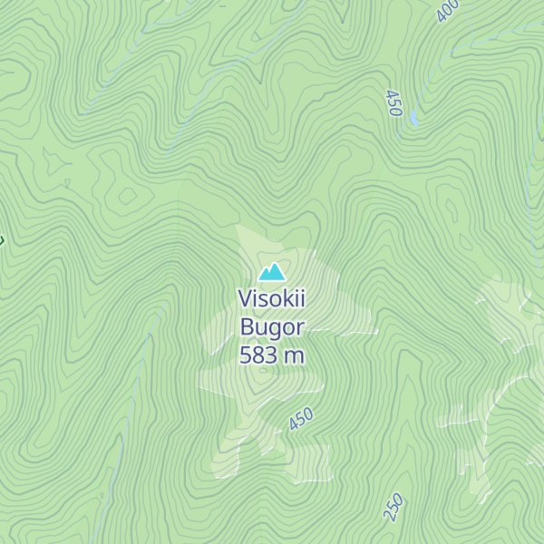 Map of Visokii Bugor