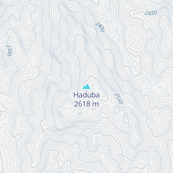 Map of Haduba