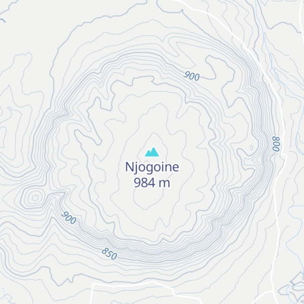 Map of Njogoine