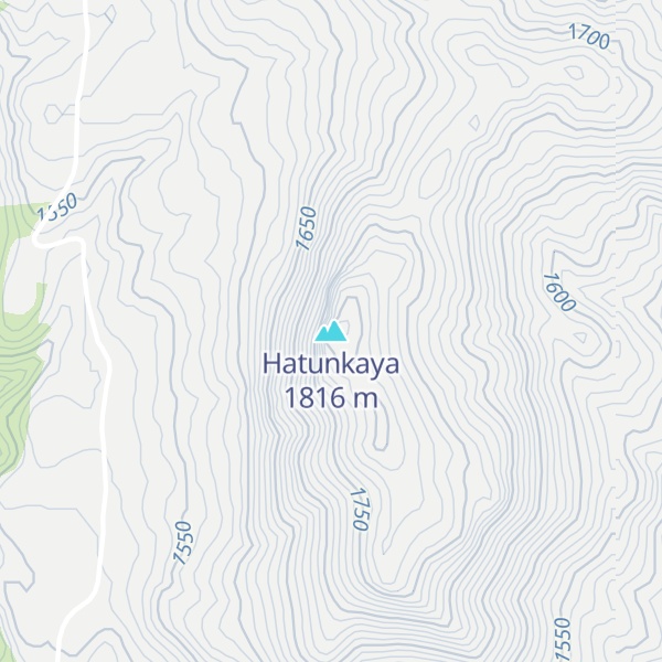 Map of Hatunkaya