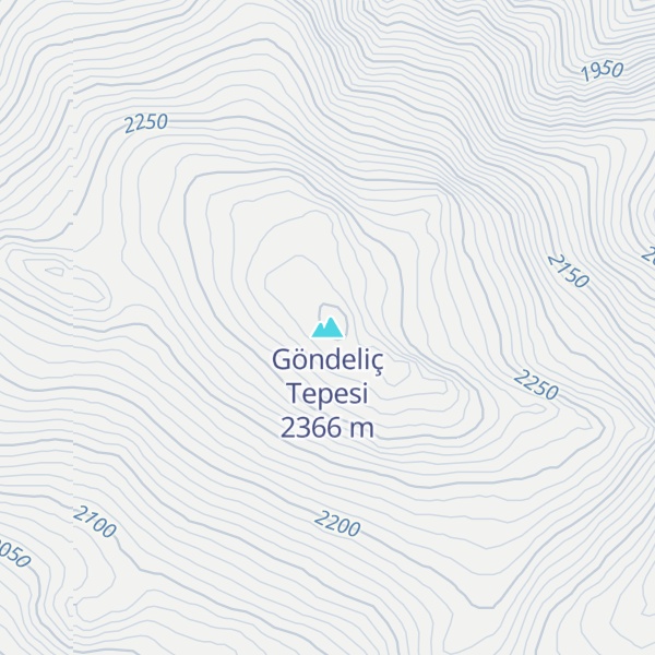 Map of Göndeliç Tepesi