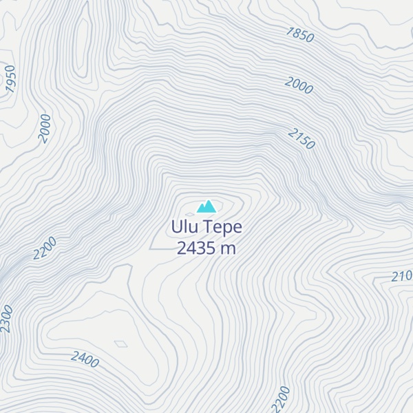 Map of Ulu Tepe