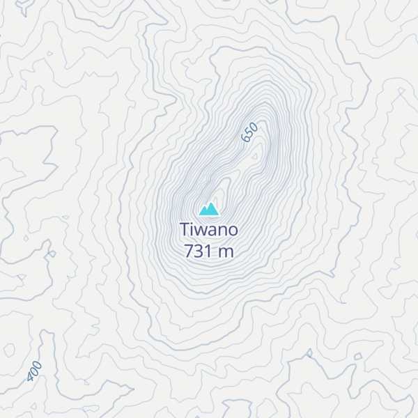 Map of Tiwano