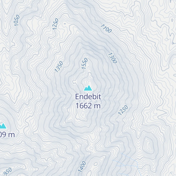 Map of Endebit