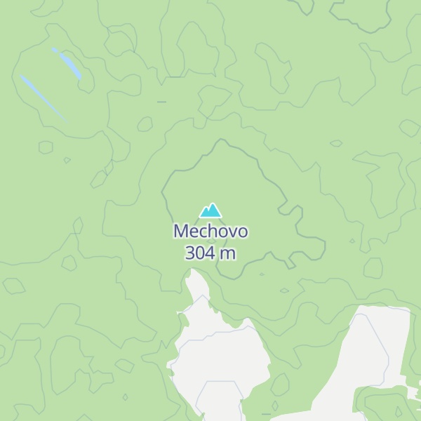 Map of Mechovo
