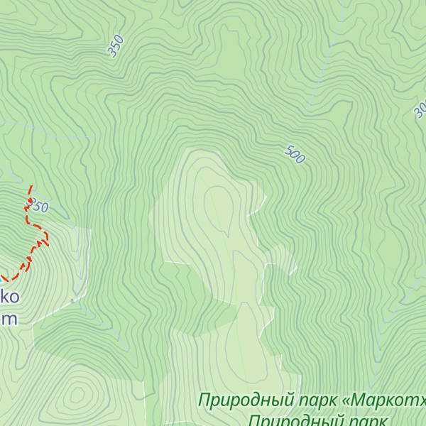 Map of Soldatskaya
