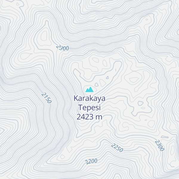 Map of Karakaya Tepesi