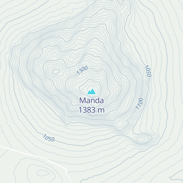 Map of Manda