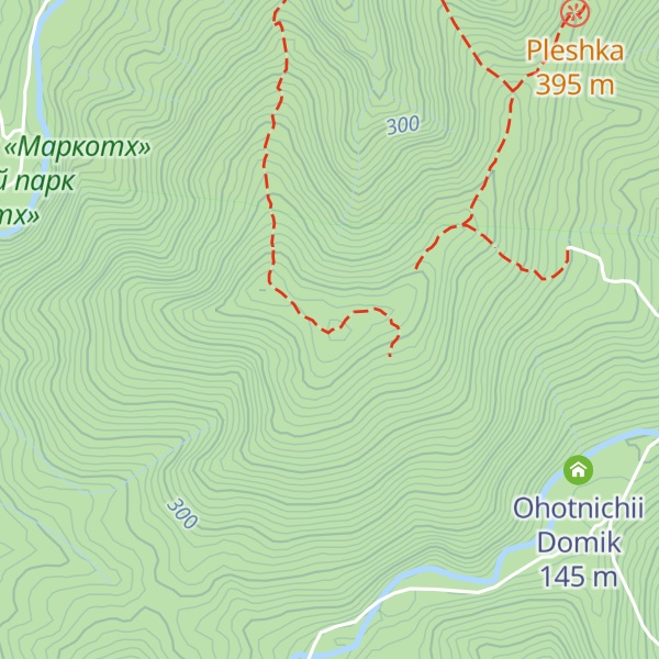 Map of Lipovaya