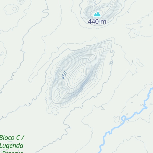 Map of Monte Mabubunhoco
