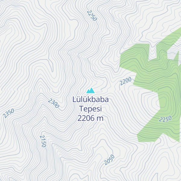 Map of Lülükbaba Tepesi