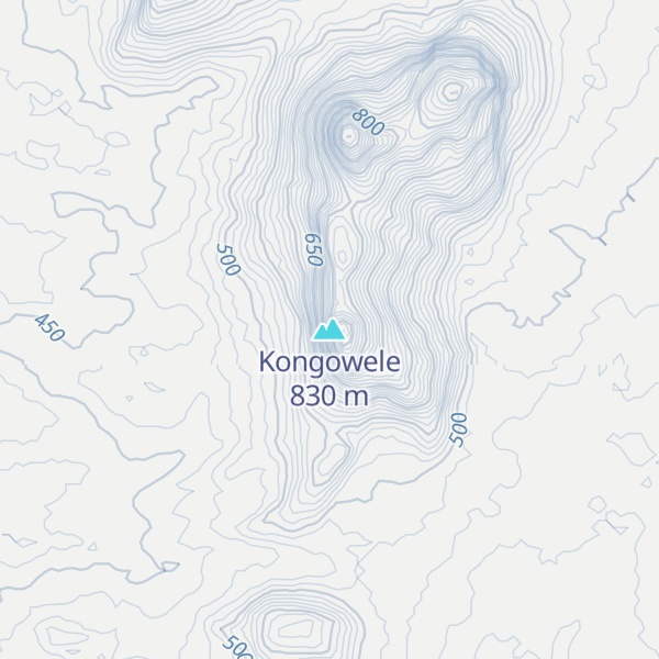Map of Kongowele