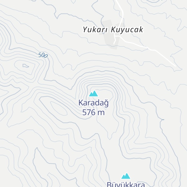 Map of Karadağ