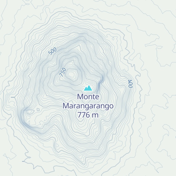 Map of Monte Marangarango