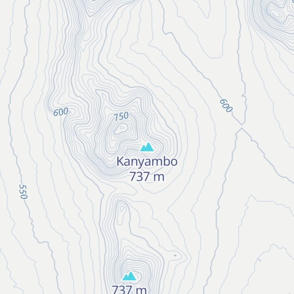 Map of Kanyambo