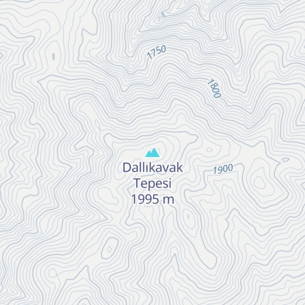 Map of Dallıkavak Tepesi