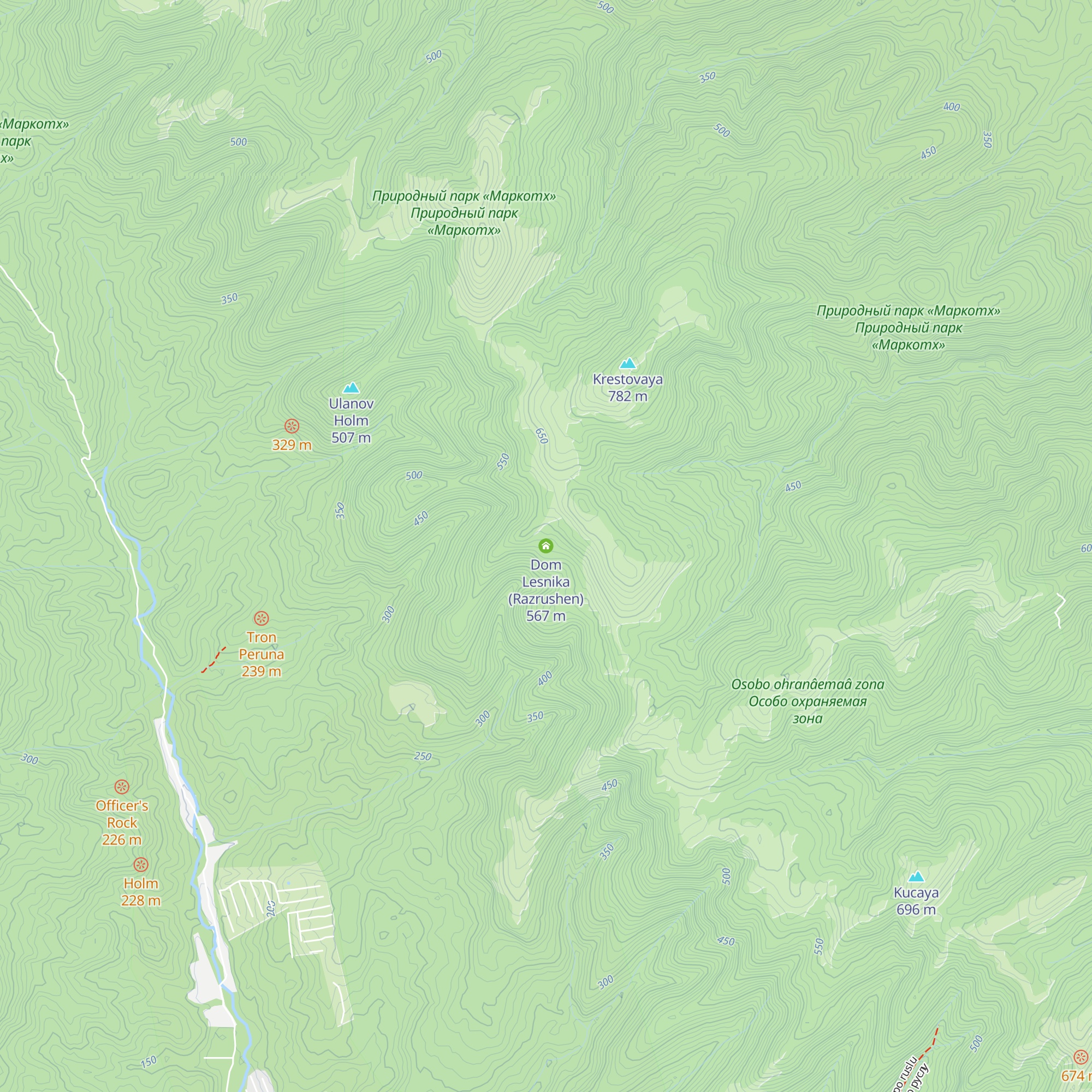 Dom Lesnika (Razrushen) map