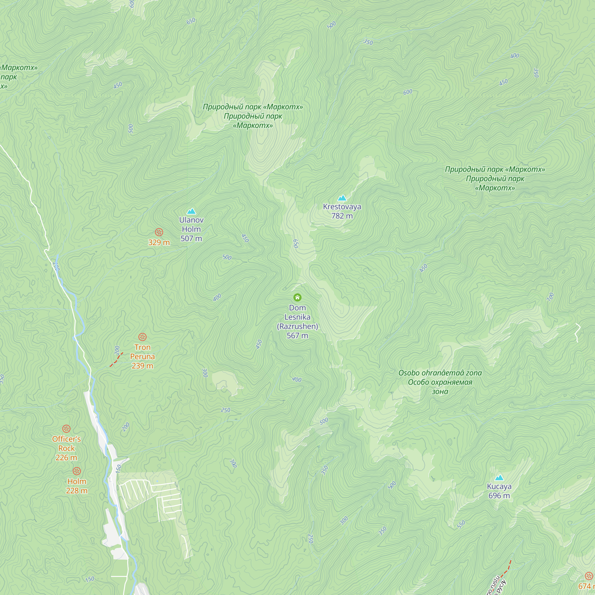 Dom Lesnika (Razrushen) map