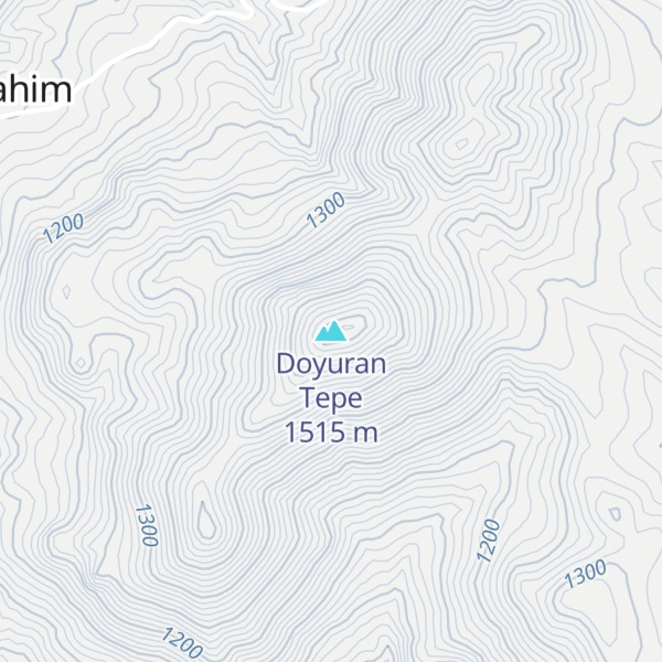 Map of Doyuran Tepe