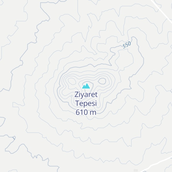 Map of Ziyaret Tepesi