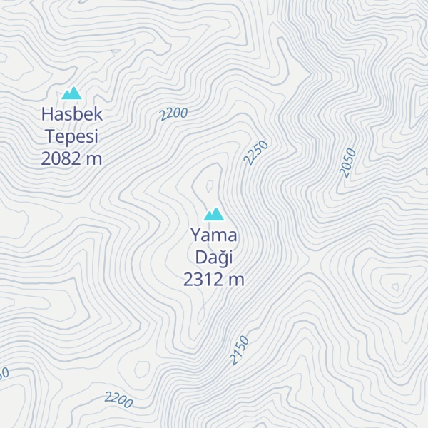 Map of Yama Daği