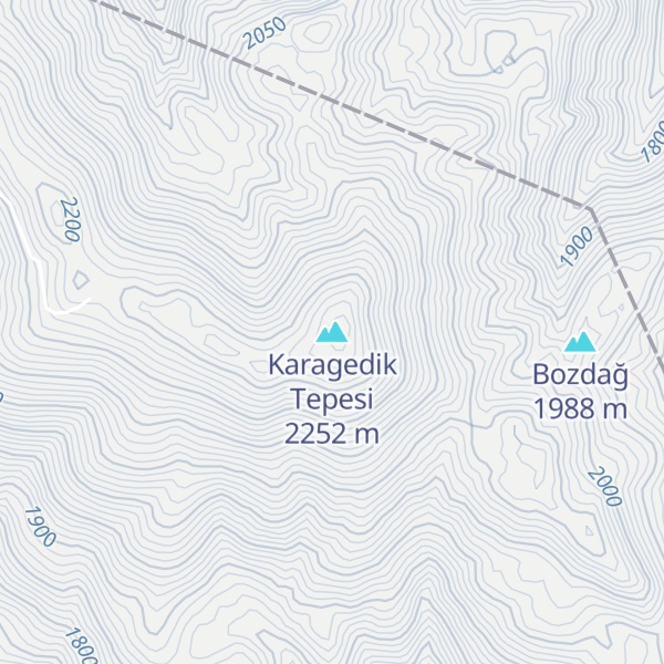 Map of Karagedik Tepesi